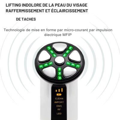 Appareil de massage par vibration et thérapie lumineuse