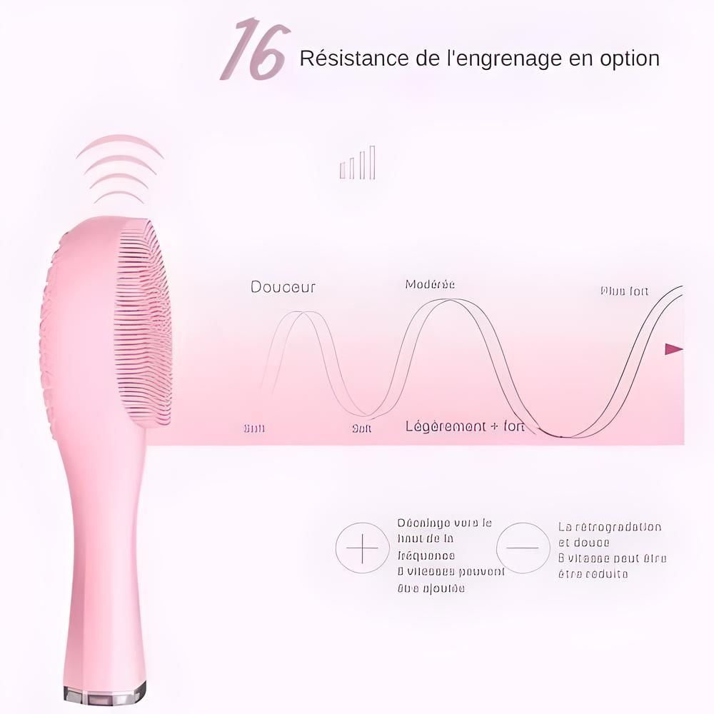 Brosse nettoyante Vibration sonique Imperméable