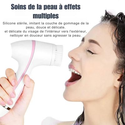 Brosse nettoyante électrique 3 en 1 Visage