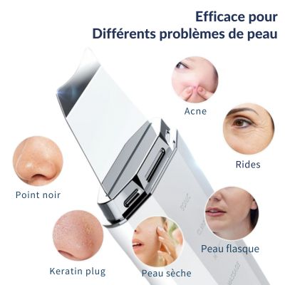 Nettoyage profond du visage appareil ultrasonique