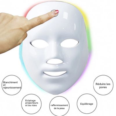 masque facial led thérapie